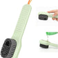 Automatic Liquid Multifunctional, Shoe Brush, Press type shoe cleaning Brush with liquid for Sneakers & Leather