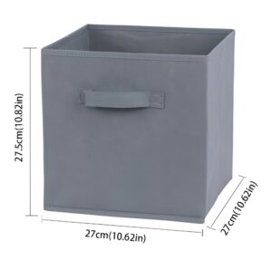 Foldable Canvas Storage Boxes For Clothes, Toys& Closet Organizer