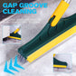 2-in-1 Floor Scrubber Brush with Wiper for Kitchen, Washroom, Bathroom
