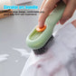 Automatic Liquid Multifunctional, Shoe Brush, Press type shoe cleaning Brush with liquid for Sneakers & Leather